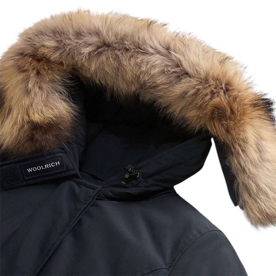 Arctic Parka in Ramar Cloth con pelliccia removibile da donna Woolrich | CFWWOU0538DKN